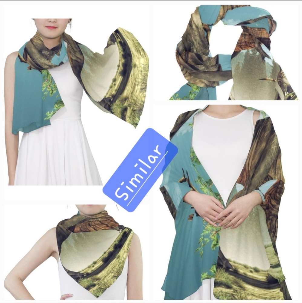 Scarf shawl wrap